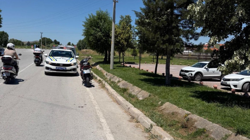 Tavşanlı'da Motosiklet Kazası