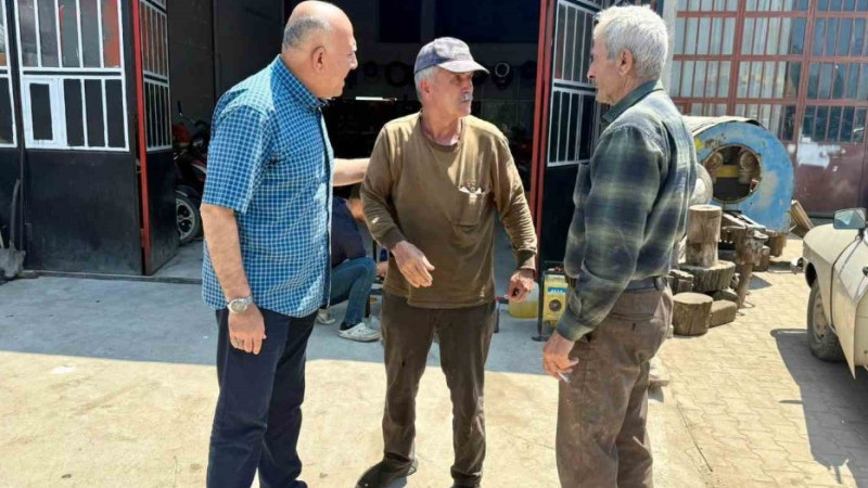 Başkan Demirtaş, sanayi esnafıyla buluştu