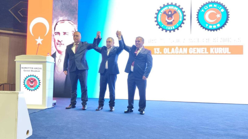 Maden-İş Genel Kurulu'nda Şeref Zeyrek güven tazeledi