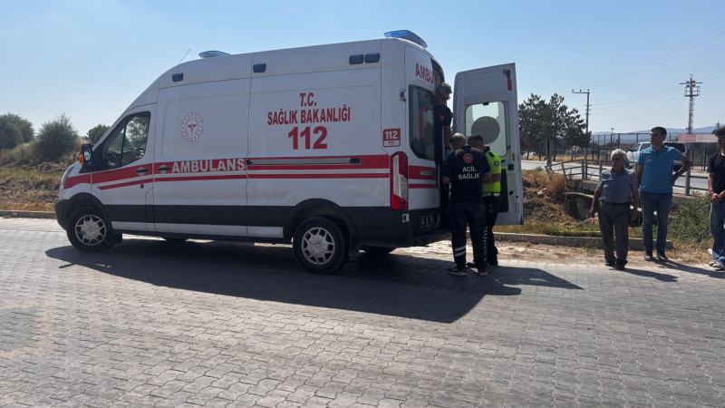 Trafik kazası 1 yaralı