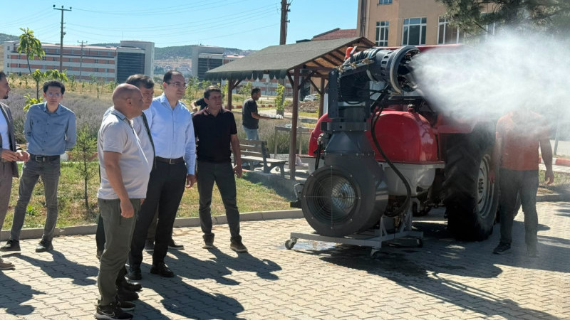 Tavşanlı MYO’da yangınla mücadelede yeni dönem