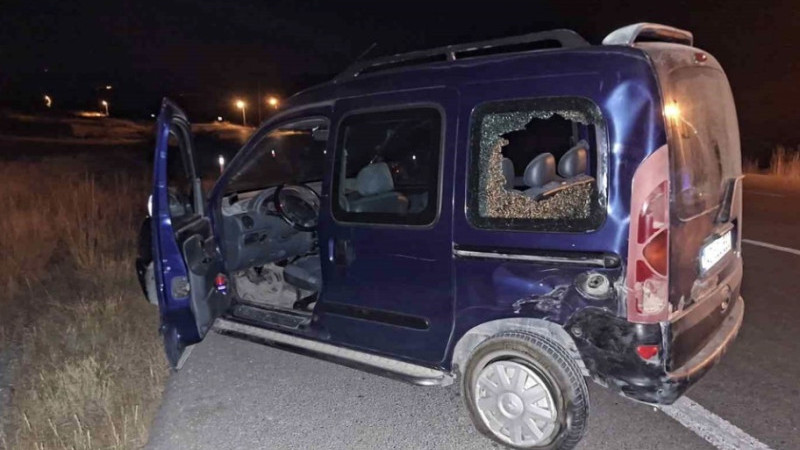 Hisarcık yolunda trafik kazası 